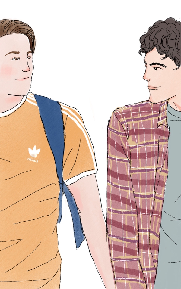 วาดภาพประกอบ - รับวาดภาพการ์ตูนคาแรกเตอร์ คู่รัก & เพื่อน - 16