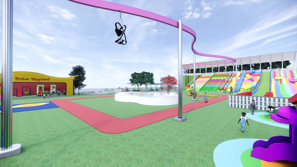 3D & Animasi - Desain Playground & Wahana Bermain? Disini Aja! - 7