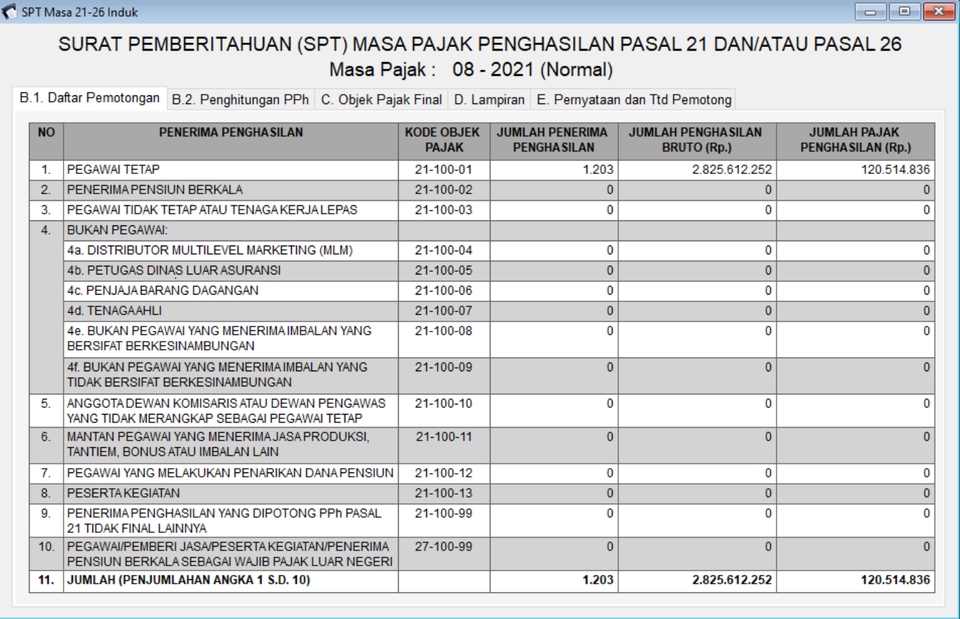 Akuntansi dan Keuangan - Penyusunan dan Pelaporan PPh masa dan SPT Tahunan Badan dan Pribadi - 4