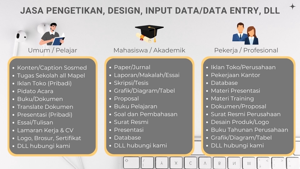 Entri Data - Data Entry / Input Data, Analisis Data & Visualisasi Data (Grafik, Chart, Diagram), Infografis, dll - 3
