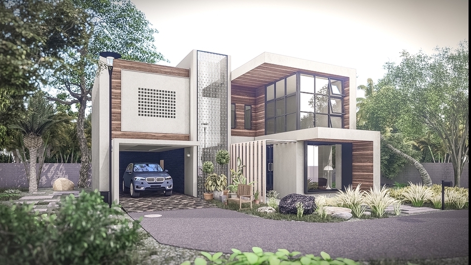 3D Perspective - รับทำภาพ / ออกแบบ / ปรึกษา งาน 3D Perspective / 3D Animation บ้าน, ตึกแถว, คอนโด, โรงแรม, Interior - 3