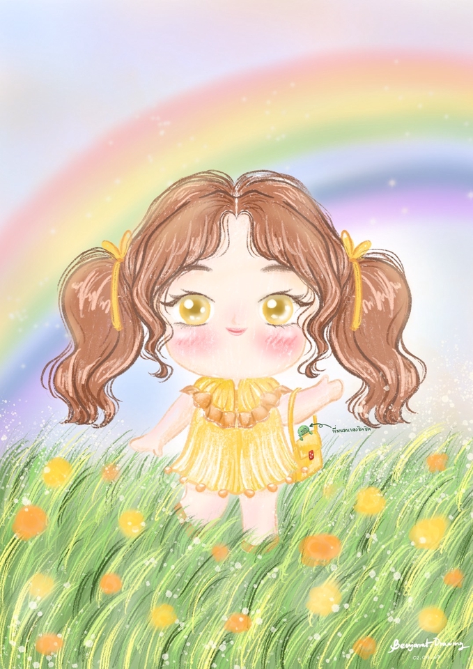วาดภาพการ์ตูน - รับวาดภาพการ์ตูนจิบิจากคาแรคเตอร์ - 7