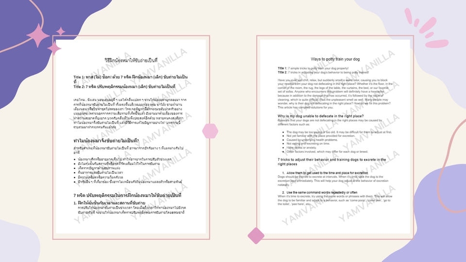 แปลภาษา - รับแปลเอกสารทุกรูปแบบ/บริษัท/Website/ราชการจาก ENG-THAI / THAI-ENG - 2