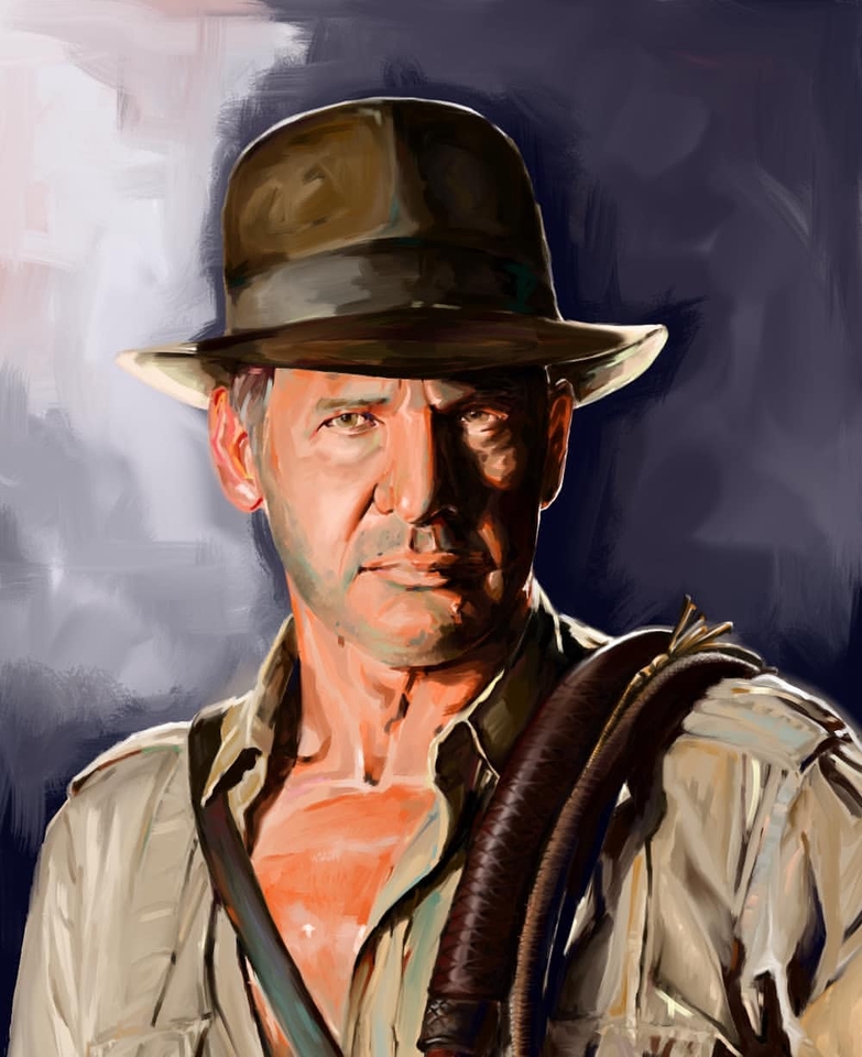 วาดภาพเหมือน Portrait - Digital painting by Saw Asadej - 5