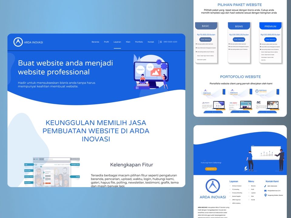 UI & UX Design - Desain UI UX Mobile App,Website dan Landing Page - 3