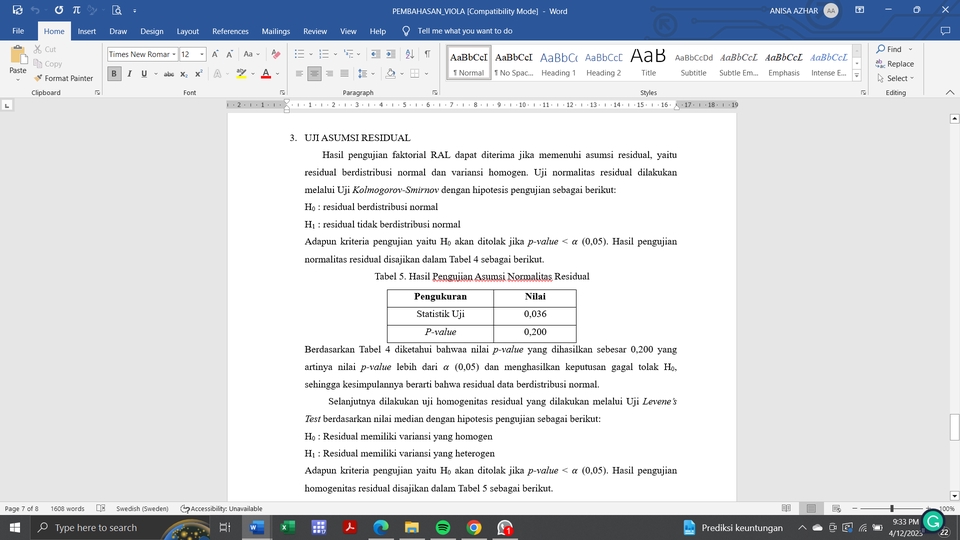 Analisis Data - ANALISIS DATA KUANTITATIF - 5