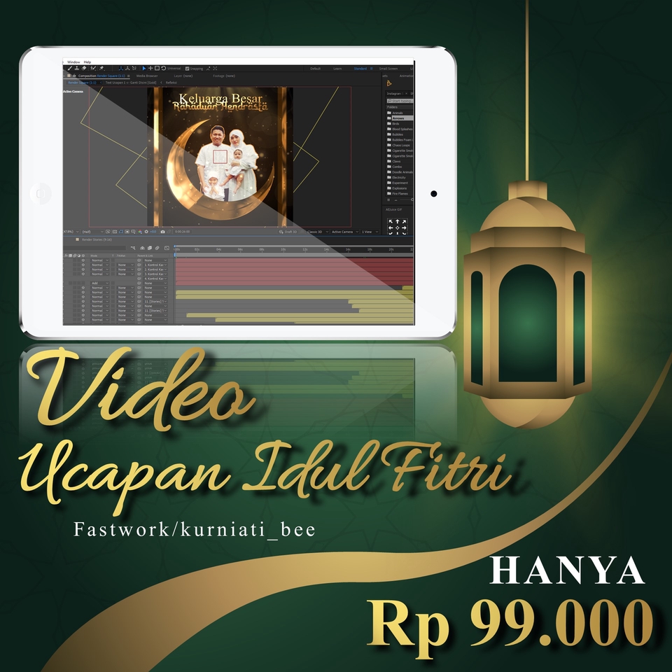 Kartu Ucapan & Video - Video Ucapan Selamat Hari Raya Idul Fitri 2021  - 4