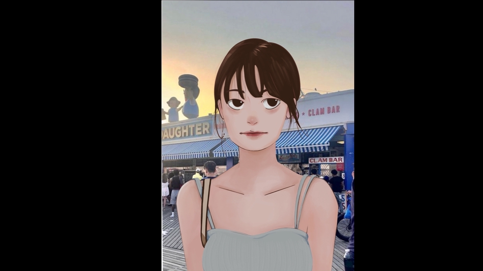 วาดภาพเหมือน Portrait - รับวาดภาพเหมือนพอตเทรต ภาพเหมือน realistic ภาพเหมือนลายเส้นการ์ตูน - 5