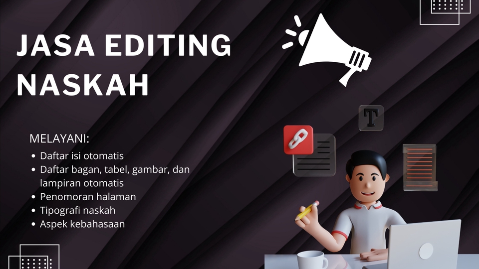 Pengetikan Umum - Jasa Pengetikan Ulang Ms. Word, Rapi, Cepat, & Detail - 1