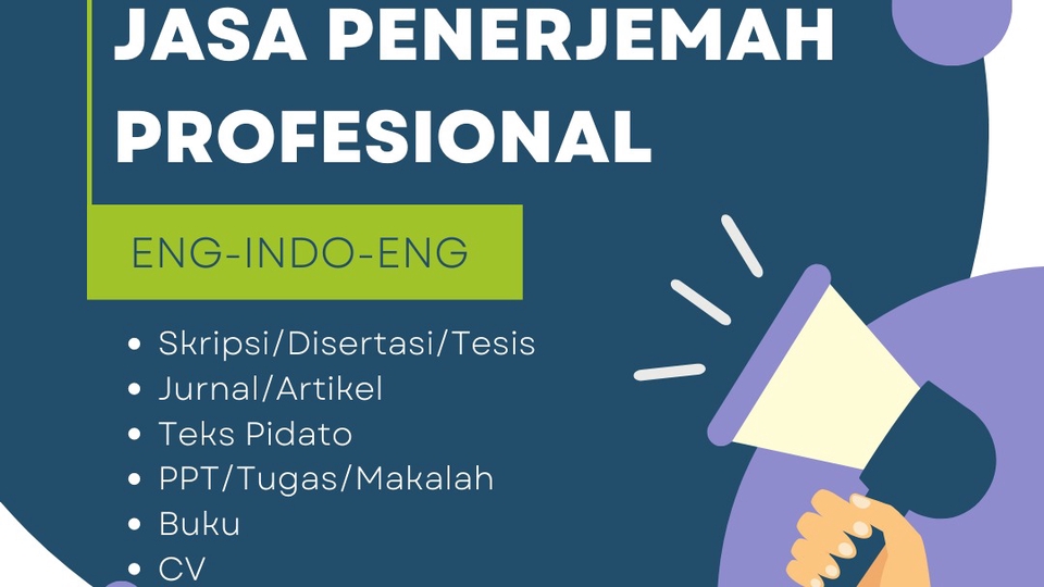 Penerjemahan - English to Indo and Indo to English Translation (Legal and Non-Legal) - 1