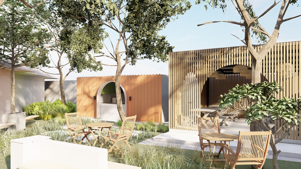 3D & Perspektif - Jasa Desain Sekolah, Masjid, Bimbel & Kursus, Taman, dan Fasilitas Umum KONSULTASI GRATIS - 8