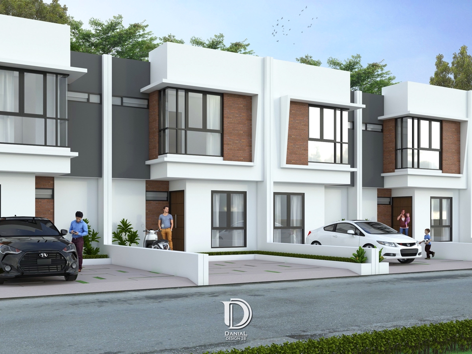 3D & Perspektif - Desain Gambar 3D Rumah, Ruko, Kost, dll - 7