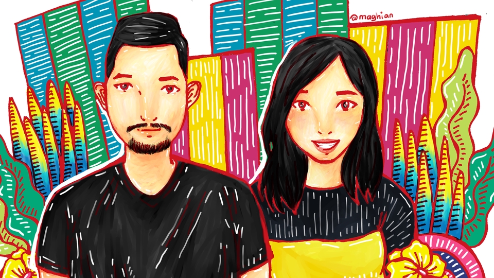 Gambar dan Ilustrasi - Ilustrasi Potrait DIgital Colorful Jadi 2 Hari - 1