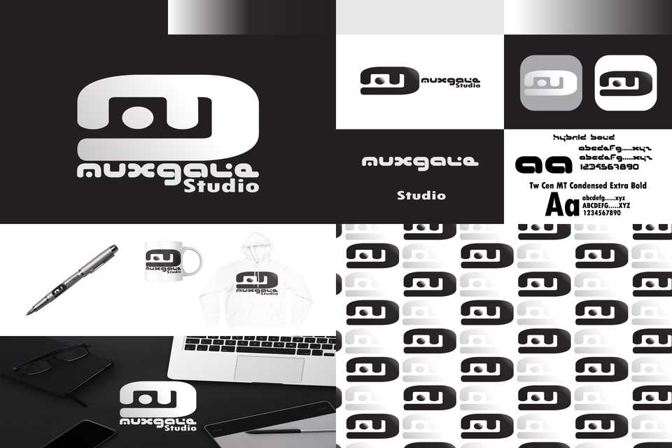 Logo - Muxgale studio Logo - 9