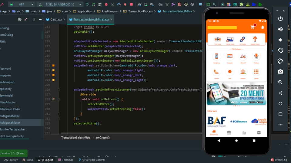 Aplikasi Ponsel - Profesional Pengembang Aplikasi Android dan IOS Flutter & Backend Laravel - 1