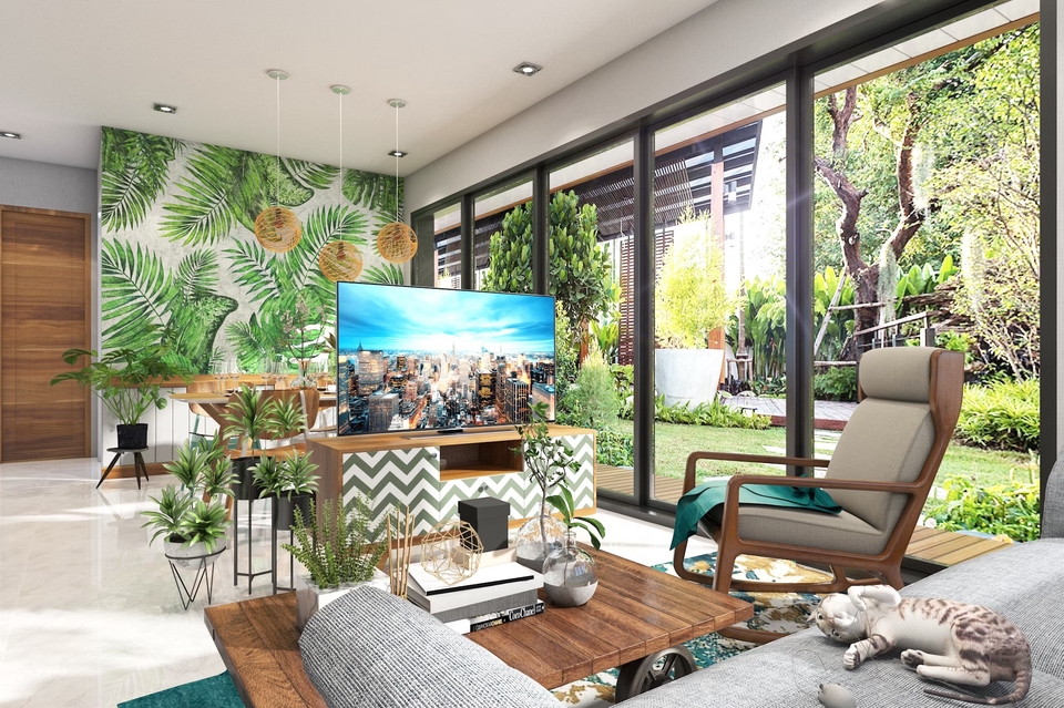 ออกแบบตกแต่งภายในและภายนอก - 3DS MAX - 23