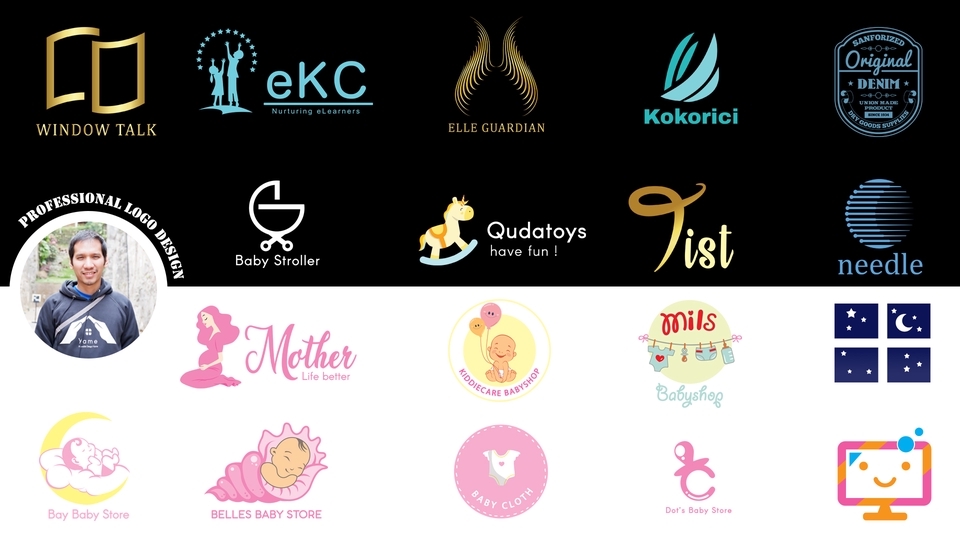 Logo - DESAIN LOGO KEREN DAN LUCU - 1