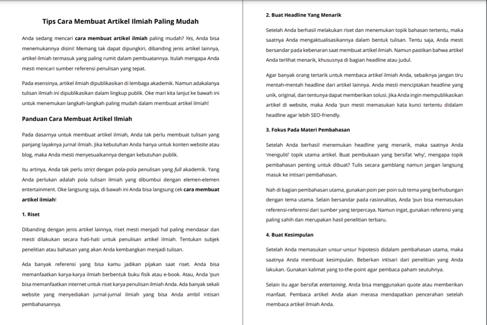 Penulisan Konten - JASA ARTIKEL SEO PREMIUM (FOR STARTUP/MEDIA) - 6