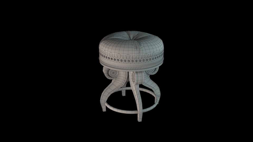 3D & Perspektif - MODELLING 3D OBJECT - HARD SURFACE - FURNITURE - 22