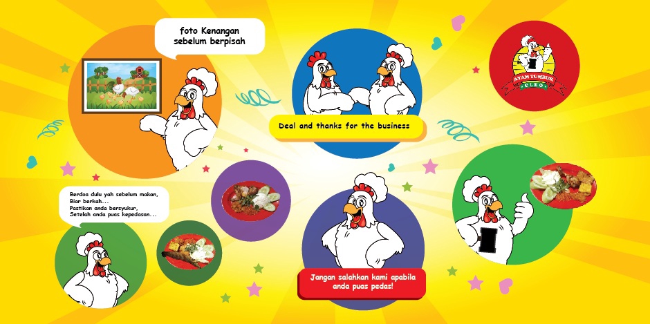 Kartu menu makanan ayam dengan desain unik dan lucu untuk restoran dan cafe. Desain kartu menu, desain menu, desain menu makanan, kartu menu makanan, desain menu minuman, desain daftar menu.