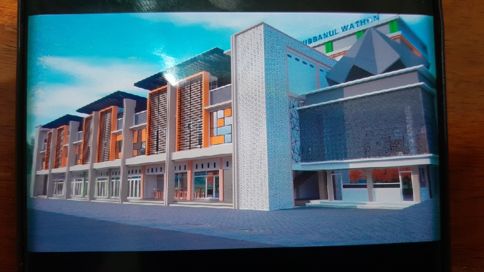 3D & Perspektif - Desain 3D Bangunan - 3