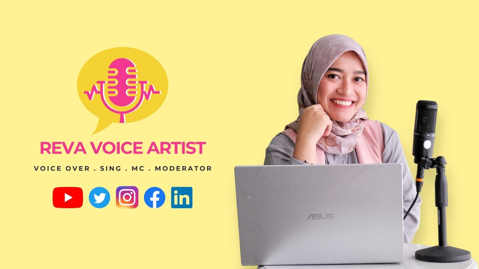 Sulih suara (dubbing, looping) - Reva Voice Over | Voice Over Wanita Indonesia - English | Pengisi Suara Profesional - 1