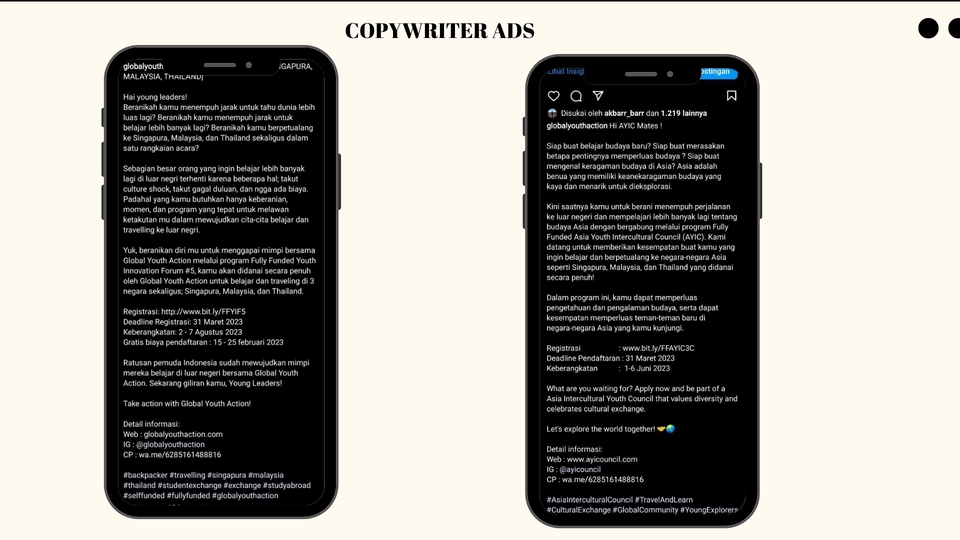 Caption Sosial Media - Copywriting dan Conten Planer sehari Jadi! - 10