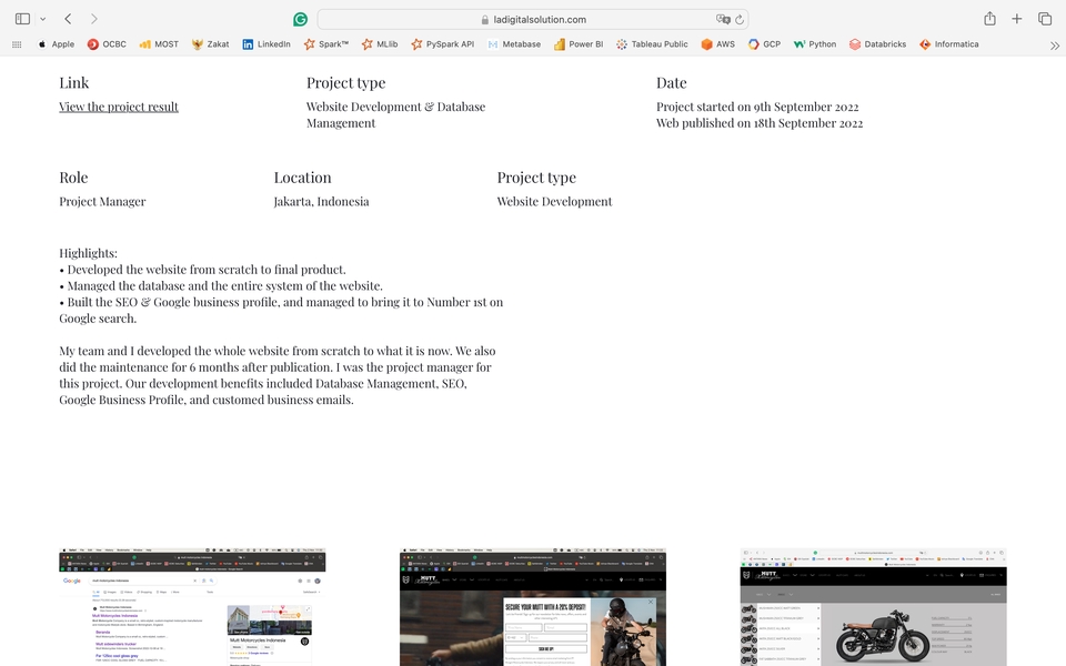 Jasa pembuatan website professional, jasa website terbaik, website development,  jasa buat website.