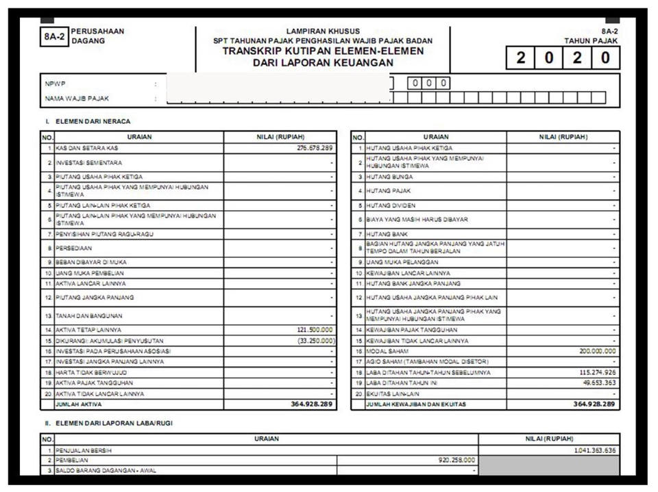 Akuntansi dan Keuangan - JASA PEMBUATAN LAPORAN SPT TAHUNAN WPOP DAN BADAN USAHA - 3