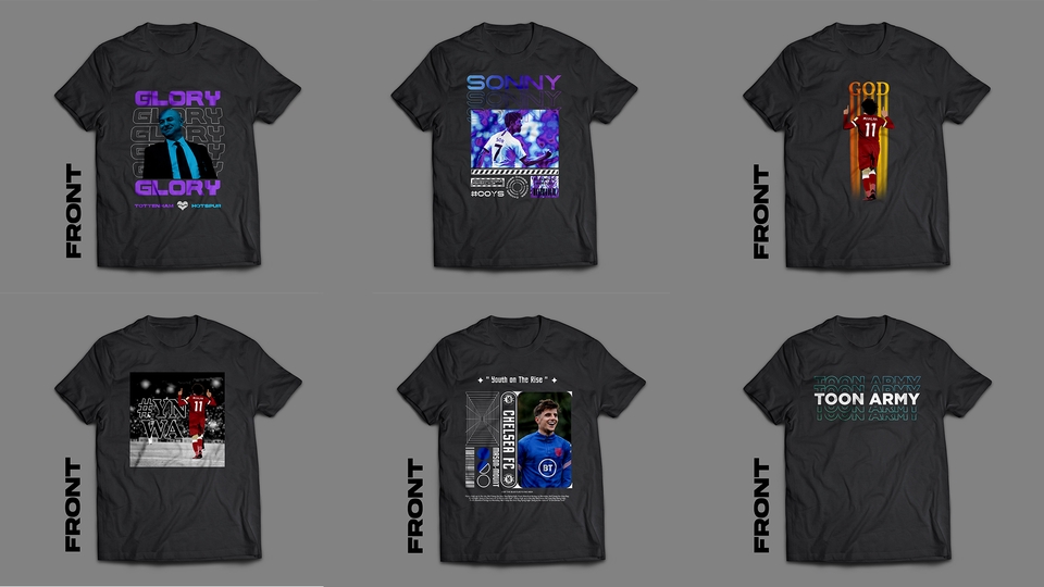 Desain Kaos & Motif - Desain Custom Kaos Bola, Jadi cuma 1 hari - 3