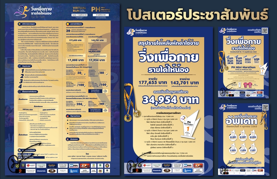 Infographics - รับออกแบบสื่อ Infographics / Poster / ป้ายประชาสัมพันธ์ - 5