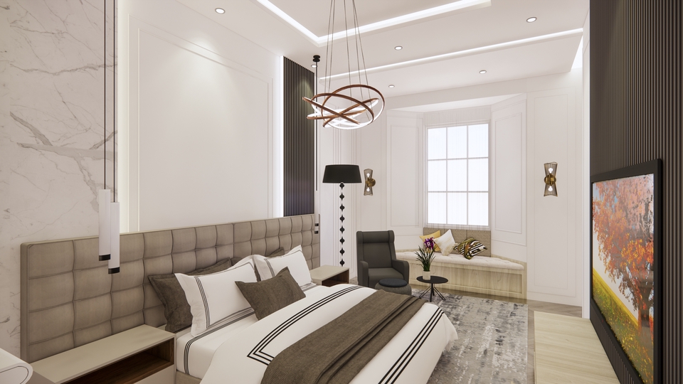 3D & Perspektif - Desain Interior & Furniture Offices, Residances, and Commercials - 27