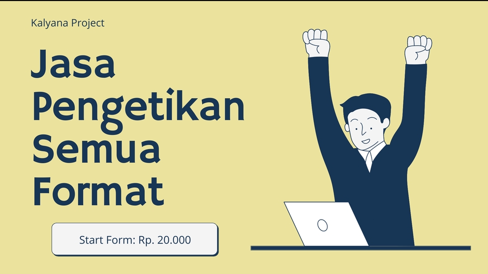 Pengetikan Umum - Jasa Pengetikan Semua Format - 1