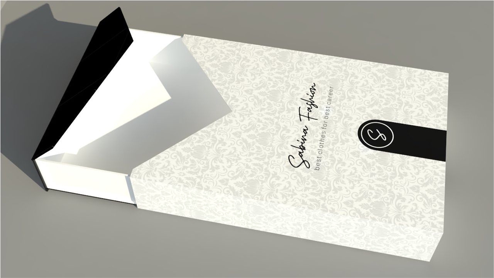 Label & Kemasan - Design Box Packaging premium untuk kemasan fashion gaya modern minimalis - 7