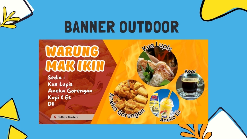 Digital Printing - Desain Grafis (Banner, Flyer, Stiker dll) - 2