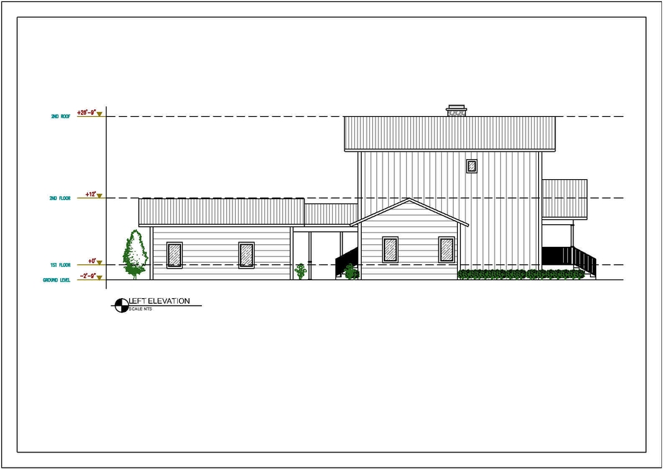 Jasa drafter autocad freelance, desain rumah modern dengan gambar autocad detail