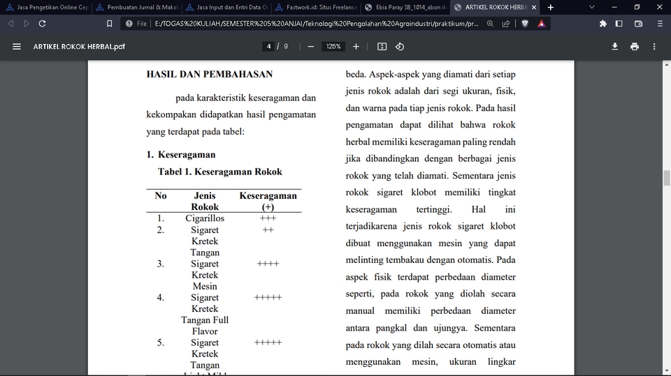 Pengetikan Umum - Penulisan Artikel 3 Hari Jadi - 5