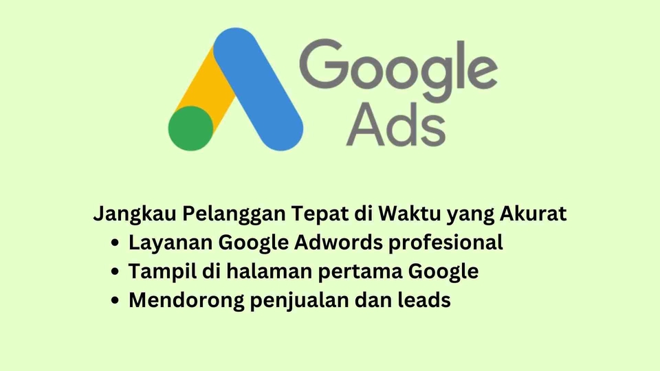Digital Marketing - Jasa iklan online di Google Ads - 1