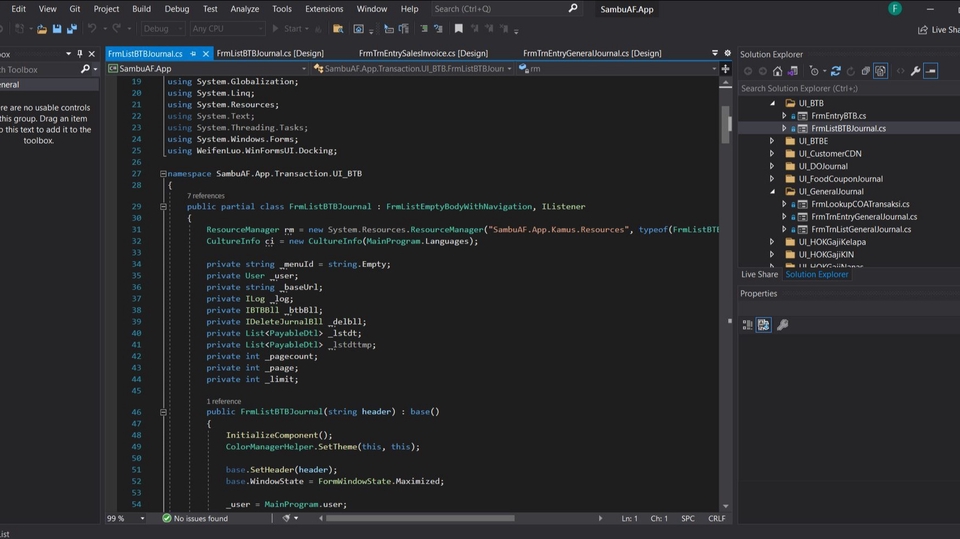 Aplikasi Desktop - PEMBUATAN APLIKASI BERBASI DEKSTOP ( C# / VB .NET) - 1