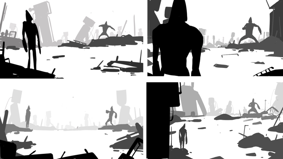 วาด/ออกแบบสตอรี่บอร์ด - รับวาด Storyboard/ Beatboard/ Animation/ Movie - 30