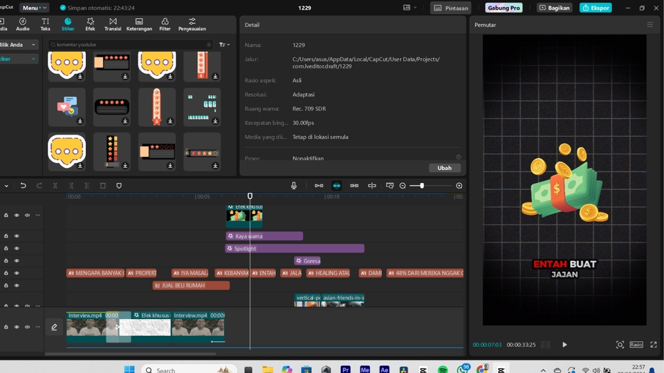 Fast Edit Fast Editing Video Pendek Genre Apa Saja + Bebas Revisi Harga Murah ...