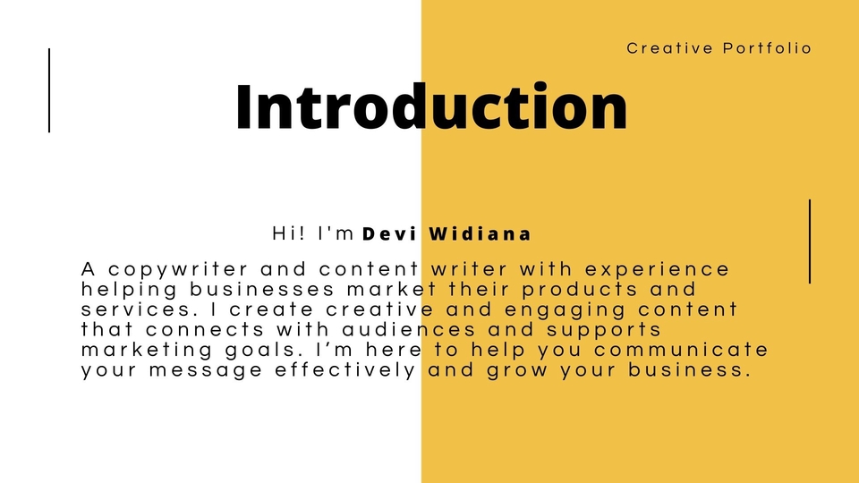 Jasa penulis konten profesional untuk membantu bisnis anda tumbuh. Layanan copywriting dan konten untuk marketing online.