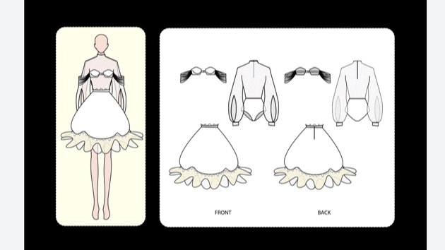 วาด/ออกแบบแพทเทิร์นเสื้อผ้า - รับออกแบบเสื้อผ้าสตรี ชุดรูปแบบต่างๆ เสื้อผ้าแฟชั่นต่างๆ เสื้อผ้าตามคอนเซปต์ที่ต้องการ - 15