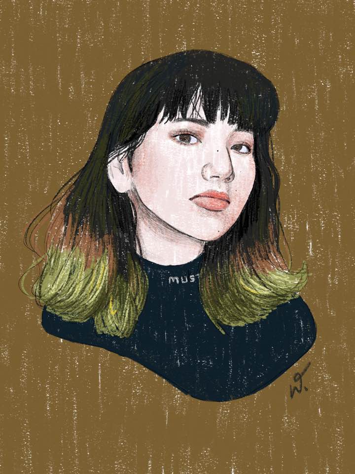 วาดภาพเหมือน Portrait - งานภาพ Portrait โดดเด่นด้านการใช้สีและดูเรียบง่ายในราคาประหยัด - 9
