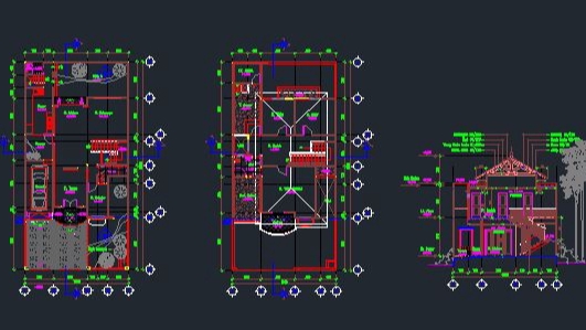CAD Drawing - Desain gambar mechanical 2D & 3D - 3