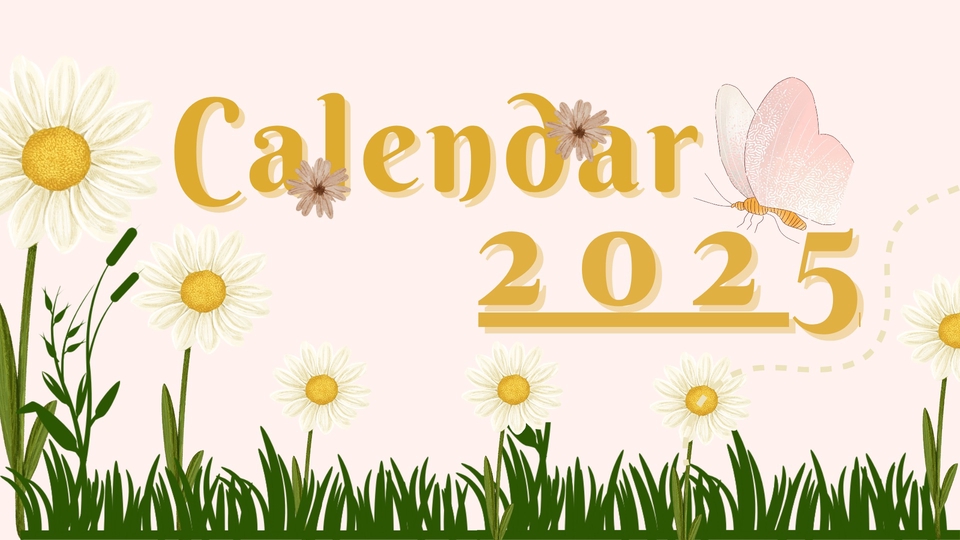 Jasa Lainnya di Desain Grafik - Desain kalender 2025