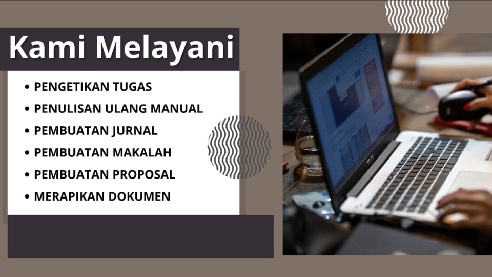Pengetikan Umum - Pembuatan jurnal, makalah, proposal penelitian, pengetikan manual, dan merapikan dokumen - 1