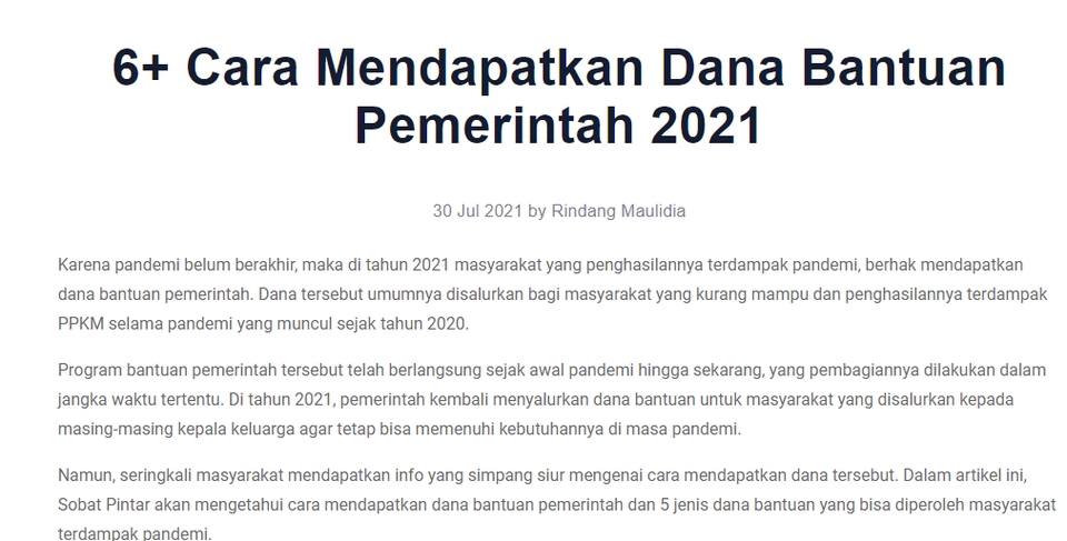 Penulisan Konten - Jasa Content Writer, UX Writer - 5