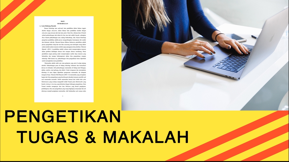 Pengetikan Umum - TUGAS/MAKALAH/JURNAL (PENGETIKAN, PEMBUATAN DAN EDIT, SELESAI 1 HARI) - 1