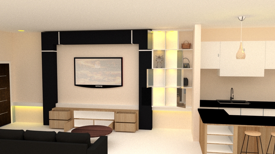 3D & Perspektif - Design Interior, Exterior 3D Render Rumah, Office, cafe dll - 19